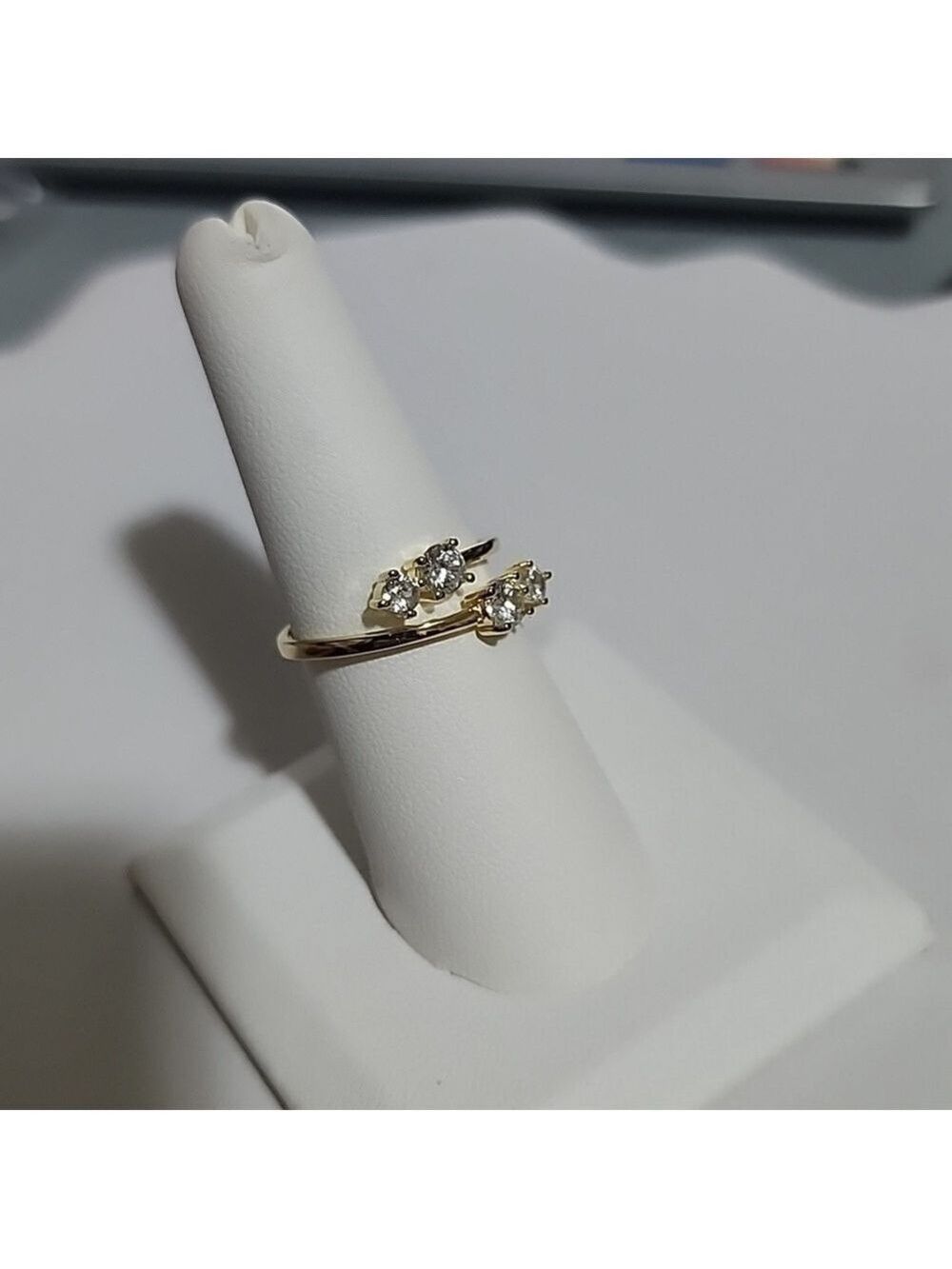 Brand New Sterling Silver 925 4 Gemstone Ring